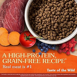 Taste of the Wild High Prairie Puppy Formula Grain-Free Dry Dog Food, 28-lb bag slide 4 of 7