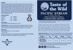 Taste of the Wild Pacific Stream Canine Recipe with Salmon in Gravy Canned Dog Food, 13.2-oz, case of 12 slide 2 of 5