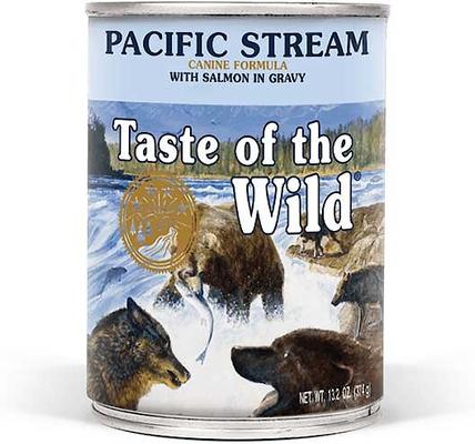 Show full view: Taste of the Wild Pacific Stream Puppy Formula Grain-Free Dry + Canned Dog Food slide 5 of 7