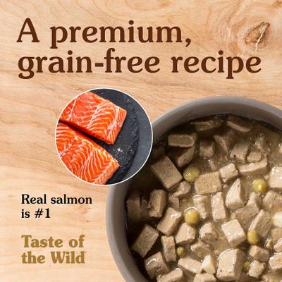 Show full view: Taste of the Wild Pacific Stream Puppy Formula Grain-Free Dry + Canned Dog Food slide 7 of 7