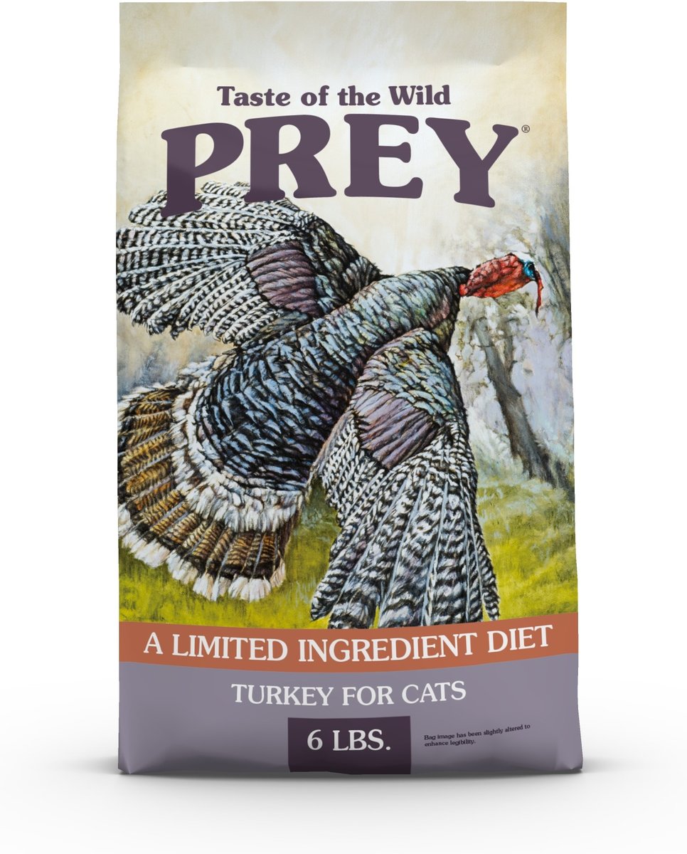 Taste of the Wild PREY Turkey Formula Limited Ingredient Recipe Dry Cat Food