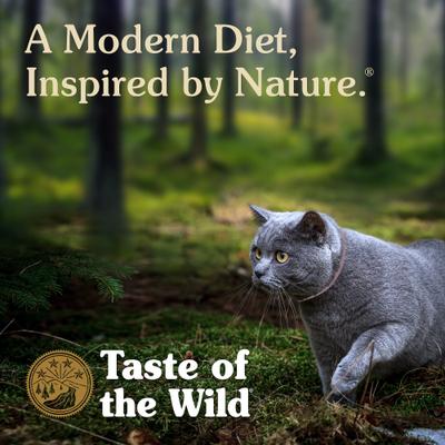 Show full view: Taste of the Wild Rocky Mountain Roasted Venison & Smoke-Flavored Salmon Grain-Free Dry Cat Food, 14-lb bag slide 7 of 9