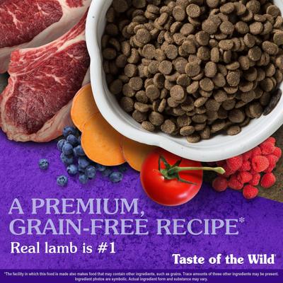Show full view: Taste of the Wild Sierra Mountain Grain-Free Dry Dog Food, 5-lb bag slide 5 of 9