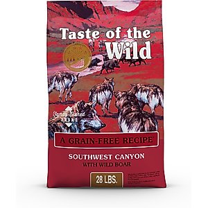 Taste of the Wild Southwest Canyon Grain-Free Dry Dog Food, 28-lb bag