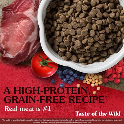 Show full view: Taste of the Wild Southwest Canyon Grain-Free Dry Dog Food, 5-lb bag slide 5 of 9