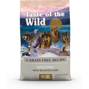 Taste of the Wild Wetlands Grain-Free Dry Dog Food, 14-lb bag