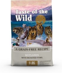 Taste of the Wild Wetlands Grain-Free Dry Dog Food, 5-lb bag slide 1 of 7