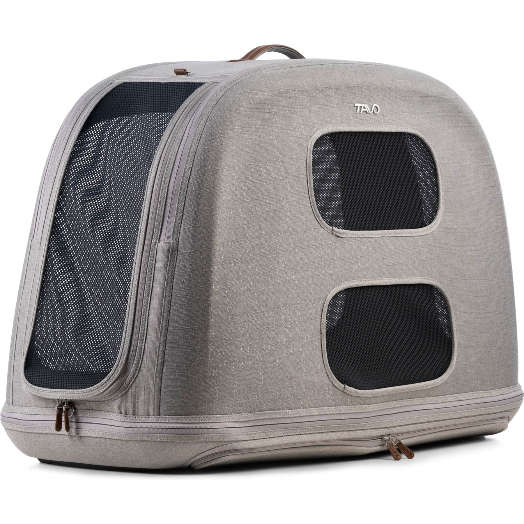 Tavo Pets Crispin Protection System Dog & Cat Kennel, Merle, Large
