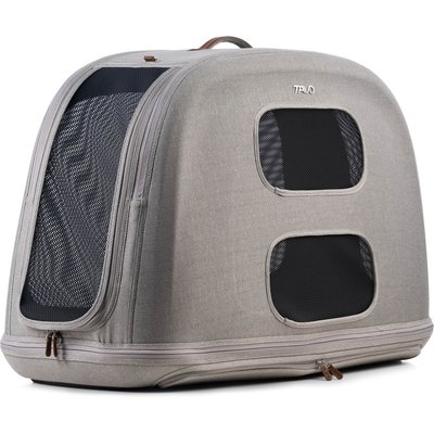 Tavo Pets Tavo Pets Crispin Protection System Dog & Cat Kennel, Merle, Large