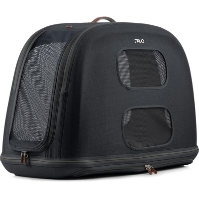 Tavo Pets Tavo Pets Crispin Protection System Dog & Cat Kennel, Onyx, Large