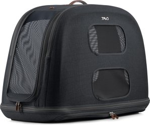 Tavo Pets Crispin Protection System Dog & Cat Kennel, Onyx, Large