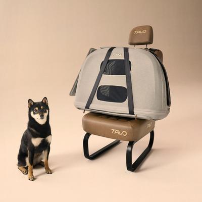 Show full view: Tavo Pets Crispin Protection System Dog & Cat Kennel, Onyx, Large slide 9 of 11