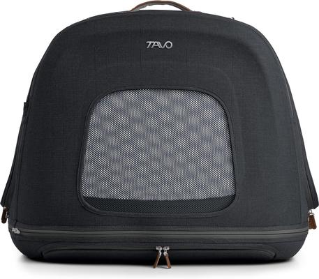 Show full view: Tavo Pets Crispin Protection System Dog & Cat Kennel, Onyx, Small slide 3 of 12