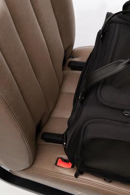 Show full view: Tavo Pets Dupree II Airline Carry-On Dog & Cat Car Seat, Onyx slide 4 of 10