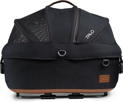 Show full view: Tavo Pets Maeve Flex Dog & Cat Car Seat, Onyx, Small slide 3 of 12