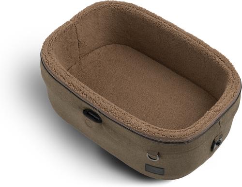 Show full view: Tavo Pets Maeve Flex & Roscoe Dog & Cat Car Seat & Stroller System, Brindle, Small slide 6 of 12