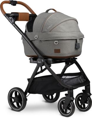 Show full view: Tavo Pets Maeve Flex & Roscoe Dog & Cat Car Seat & Stroller System, Merle, Small slide 3 of 12