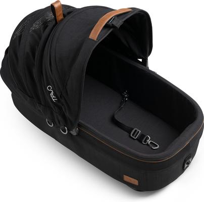 Show full view: Tavo Pets Maeve Flex & Roscoe Dog & Cat Car Seat & Stroller System, Onyx, Medium slide 3 of 11