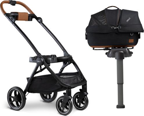 Show full view: Tavo Pets Maeve Flex & Roscoe Dog & Cat Car Seat & Stroller System, Onyx, Small slide 6 of 11