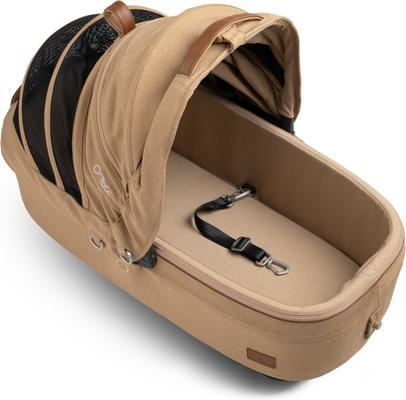 Show full view: Tavo Pets Maeve Flex & Roscoe Dog & Cat Car Seat & Stroller System, Sable, Medium slide 3 of 11