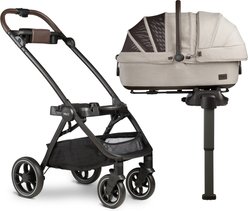 Tavo Pets Maeve Rigid & Roscoe Dog & Cat Car Seat & Stroller System, Medium, Fawn