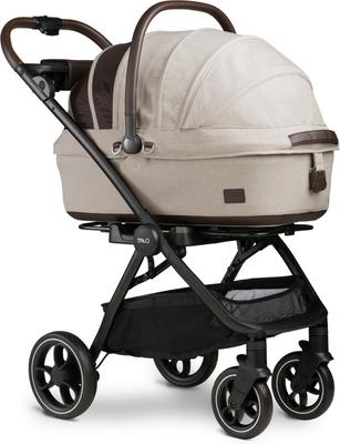 Show full view: Tavo Pets Maeve Rigid & Roscoe Dog & Cat Car Seat & Stroller System, Medium, Fawn slide 2 of 11