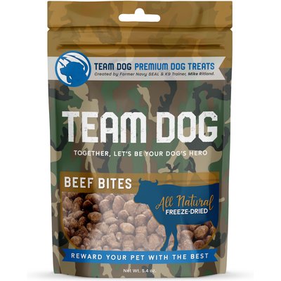 Team Dog Team Dog Beef Bites Dog Freeze-Dried Treats, 5.4-oz bag