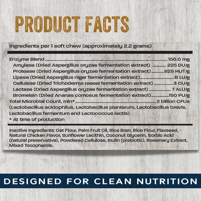 Show full view: Team Dog Digestive 2B Soft Chews Dog Treats, 120 count slide 6 of 7