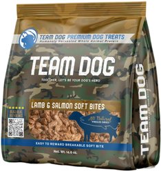 Team Dog Lamb & Salmon Soft Bite Freeze-Dried Dog Treats, 13-oz bag