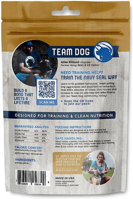 Show full view: Team Dog Salmon Skins Dog Freeze-Dried Treats, 4 count slide 3 of 9