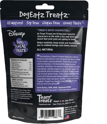 Show full view: Team Treatz DogEatz Lady & the Tramp Dental Dog Treats, 7-oz bag, count varies slide 3 of 5