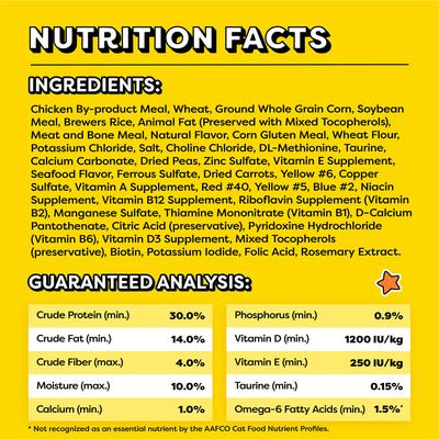 Show full view: Temptations Adult Seafood Medley Flavor Dry Cat Food, 20-lb bag slide 7 of 11