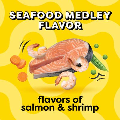 Show full view: Temptations Adult Seafood Medley Flavor Dry Cat Food, 6.3-lb bag slide 4 of 10