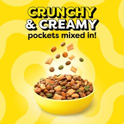 Temptations Beef, Chicken, & Cheese BBQ Flavor Adult Dry Cat Food, 3.15-lb bag slide 2 of 8