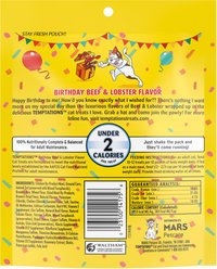 Temptations Birthday Lobster & Beef Flavor Soft & Crunchy Cat Treats, 6.3-oz bag slide 2 of 9