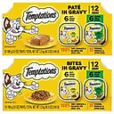 Temptations Bites in Gravy Flavor Variety + Pate in Gravy Flavor Variety Wet Cat Food