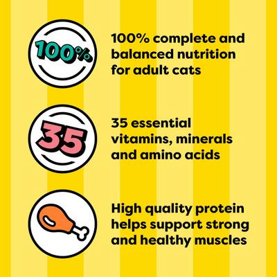 Show full view: Temptations Bites in Gravy Flavor Variety Wet Cat Food, 3.5-oz tray, case of 12 slide 8 of 11