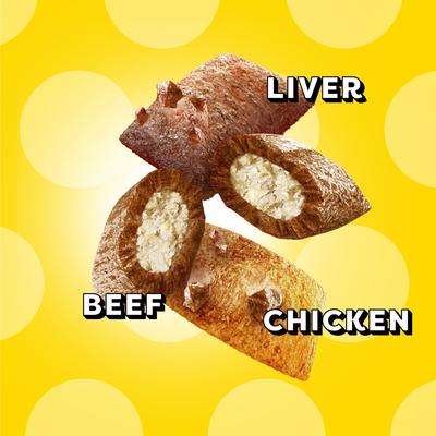 Show full view: Temptations Block Party BBQ Flavor Dry Food + MixUps Backyard Cookout Flavor Soft & Crunchy Cat Treats slide 9 of 9