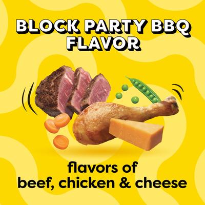 Show full view: Temptations Block Party BBQ Flavor Dry Food + MixUps Backyard Cookout Flavor Soft & Crunchy Cat Treats slide 5 of 9