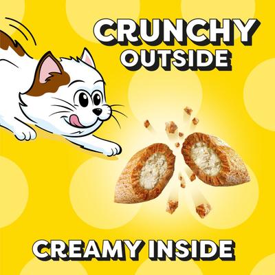 Temptations Chicken & Dairy Flavor Crunchy & Soft Kitten Treats