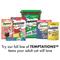 Show in main carousel: Temptations Chicken & Dairy & Salmon & Dairy Flavor Soft & Crunchy Kitten Treat Multipack, 6.3-oz, 4 pack slide 10 of 11