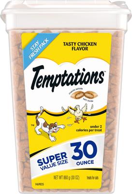 Show full view: Temptations Chicken Dry Food + Classic Chicken Soft & Crunchy Cat Treats slide 6 of 9