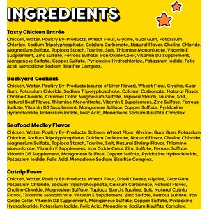 Temptations Chicken, Seafood & Backyard Cookout Variety Pack Pate in Gravy Adult Wet Cat Food, 3.5-oz tray, case of 36