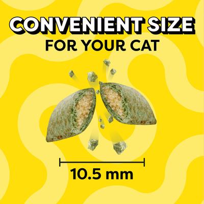 Show full view: Temptations Classic Blissful Catnip Flavor Soft & Crunchy Cat Treats, 3-oz bag slide 4 of 12