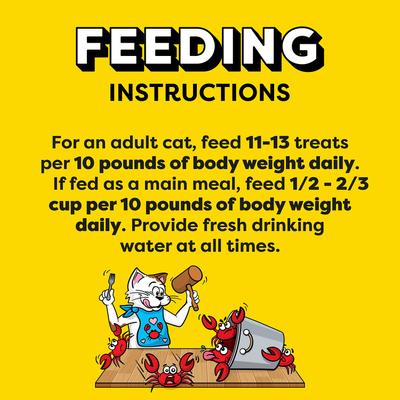 Show full view: Temptations Classic Crabby Crab Flavor Crunchy & Soft Cat Treats, 3-oz bag slide 8 of 10