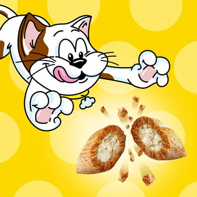 Show full view: Temptations Classic Hearty Beef Flavor Soft & Crunchy Cat Treats, 3-oz bag slide 9 of 12