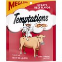 Temptations Classic Hearty Beef Flavor Soft & Crunchy Cat Treats, 6.3-oz bag