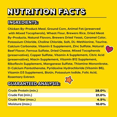 Show full view: Temptations Classic Hearty Beef Flavor Soft & Crunchy Cat Treats, 6.3-oz bag slide 7 of 12