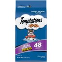Temptations Classic Savory Salmon Flavor Crunchy & Soft Cat Treats, 48-oz bag