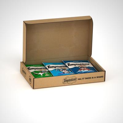 Show full view: Temptations Classic Seafood Lovers Variety Pack Soft & Crunchy Cat Treats, 3-oz bag, case of 6 slide 3 of 12